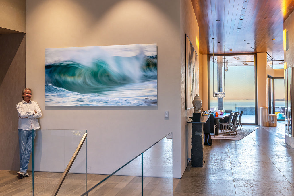 716am Ocean Wave Fine Art on the Wall in Dana Point in 2022