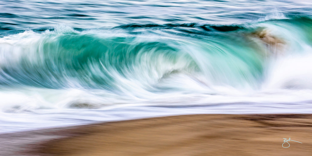 Tan - Ocean Wave Fine Art by Color