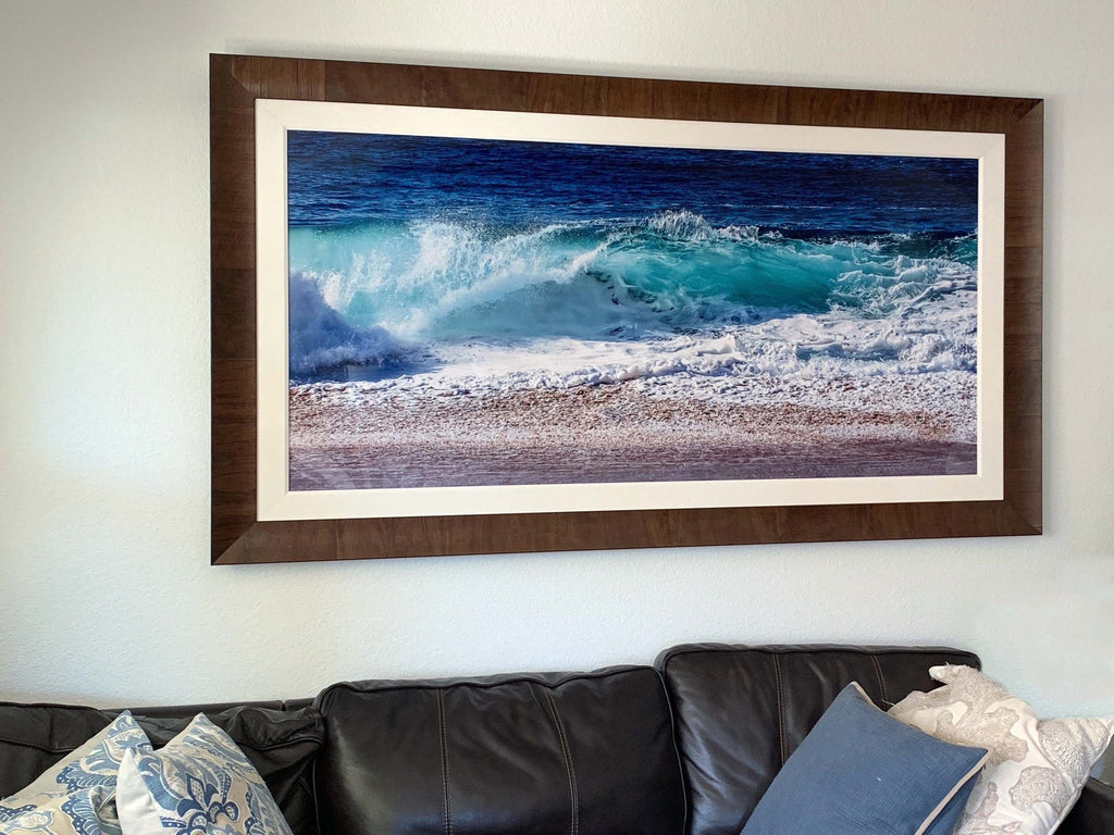 Carlsbad, CA installation of Breck's Wave at 6 ft. width.