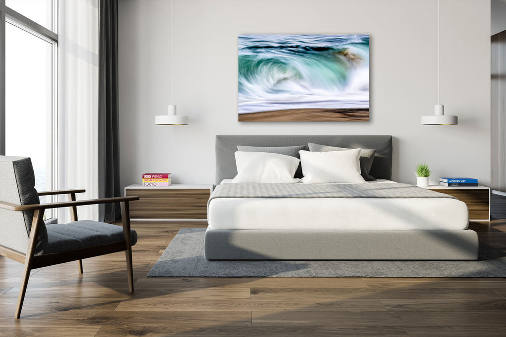 Available in sizes up to 6 ft. in HD clarity, smoothness and with unmatched richness of color on the highest-quality aluminum canvas available.  
