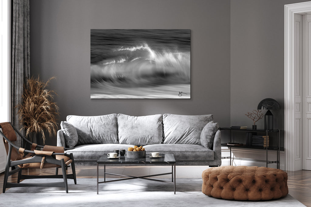 Light of the Sea Coastal Fine Art on Metal Canvas