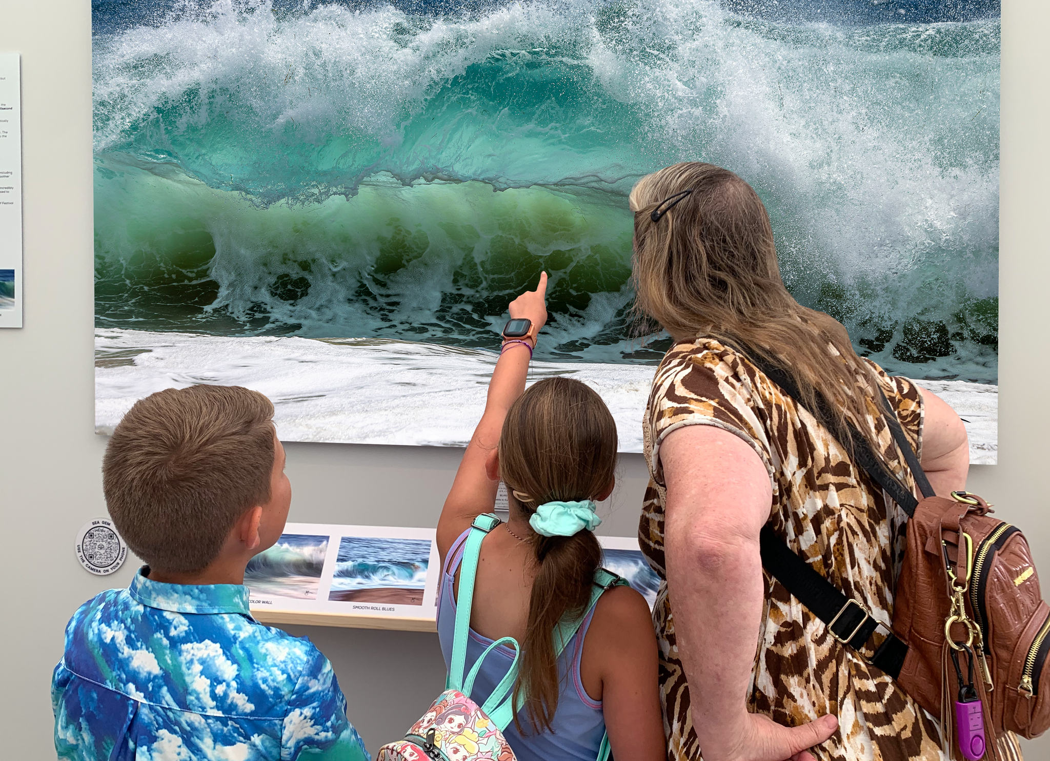 Sea Gem 16:9 Big Wave Fine Art from Laguna Beach -Metal Canvas