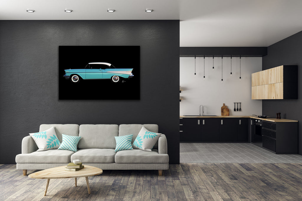 Part of The Heritage Collection by The Breck Rothage Fine Art Studio, '57 Chevy Fine Art is being made available for purchase for the first time in over twenty years.