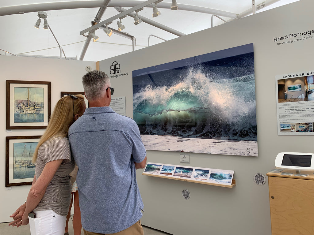 Sea Gem fine art at Festival of the Arts Laguna Beach 2022