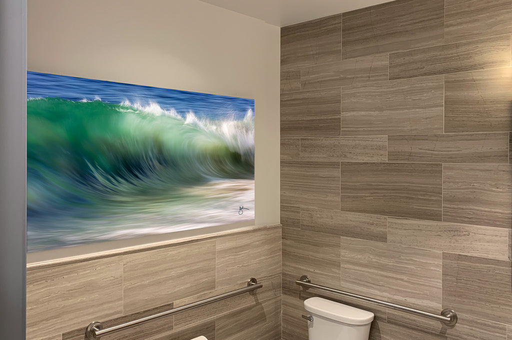 No matter where you hang it, Watercolor Wall is ready to captivate the senses.